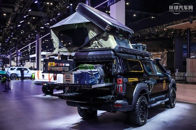 山海炮Hi4-T釣魚共創版領銜長城炮多款共創改裝車亮相改裝文化日