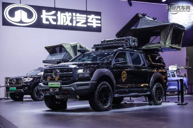 山海炮Hi4-T釣魚共創版領銜長城炮多款共創改裝車亮相改裝文化日