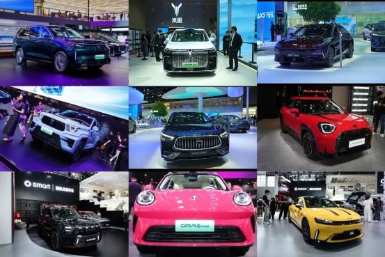 從插混到純電，蜂巢能源動力電池搭載多款車型登陸北京車展