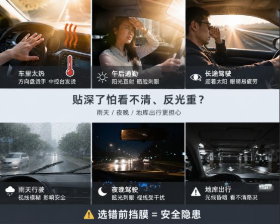 夏季前挡膜怎么选?固驰蓝闪幻蝶车窗膜给出不止隔热的答案