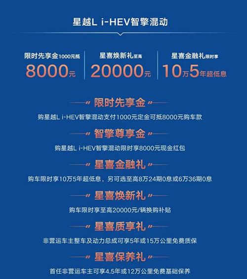 吉利星越Li-HEV智擎混动、星瑞i-HEV智擎混动正式上市