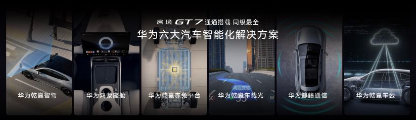 智駕黨狂喜！華為乾崑全棧技術(shù)加持，啟境 GT7 智能有多頂