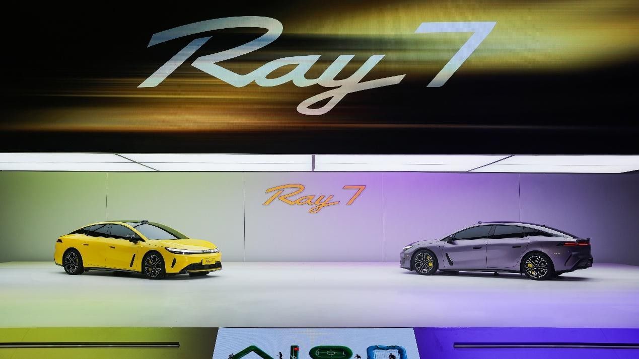 首搭华为 DriveONE 芯片级驱制融合！埃安 Ray7 正式亮相