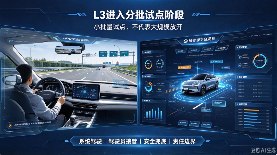 L3自动驾驶第二批试点来了 这可不是行业狂欢
