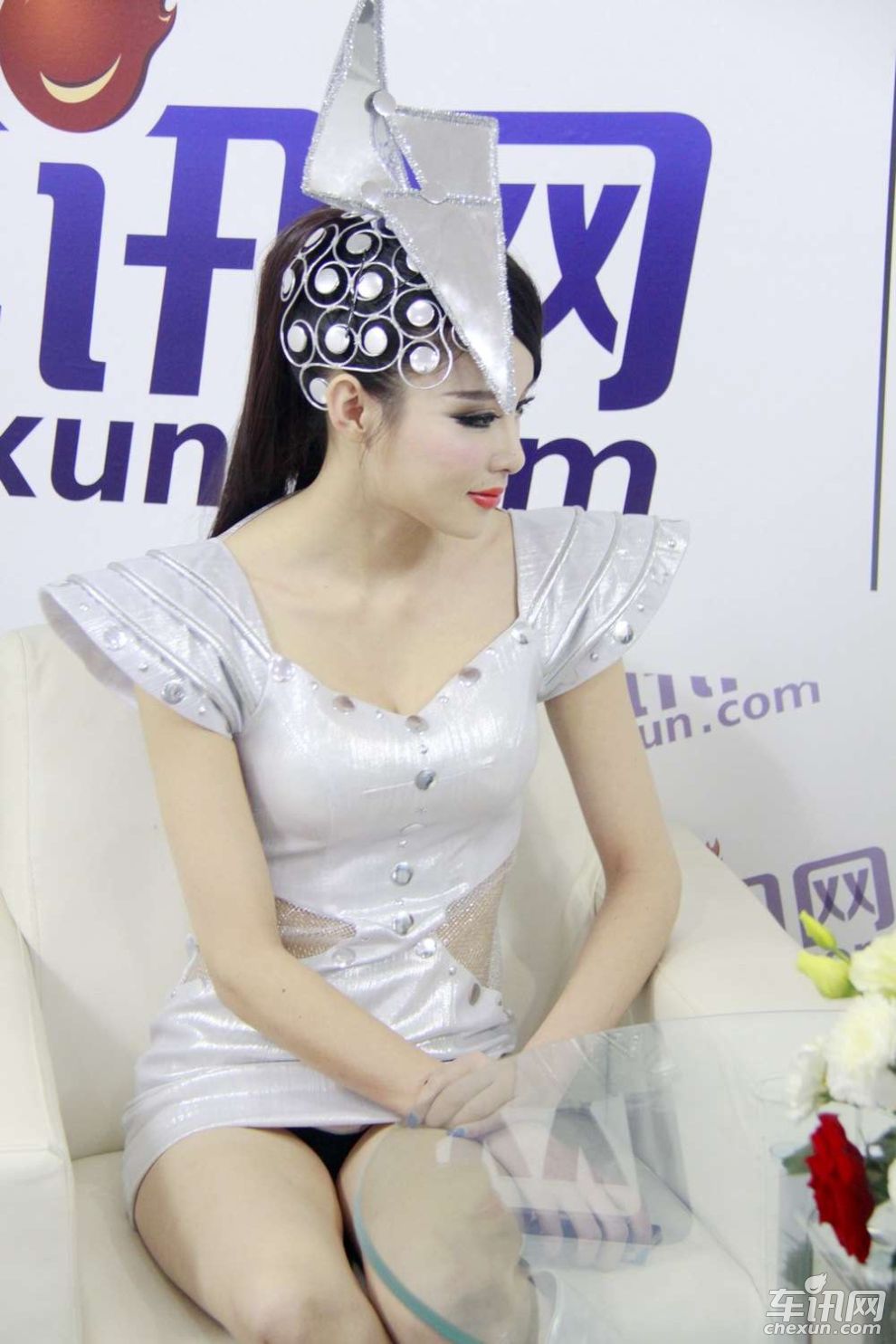 模特访谈之东风裕隆车模 陈晓娜-活动图片-第17张-车讯网chexun.com