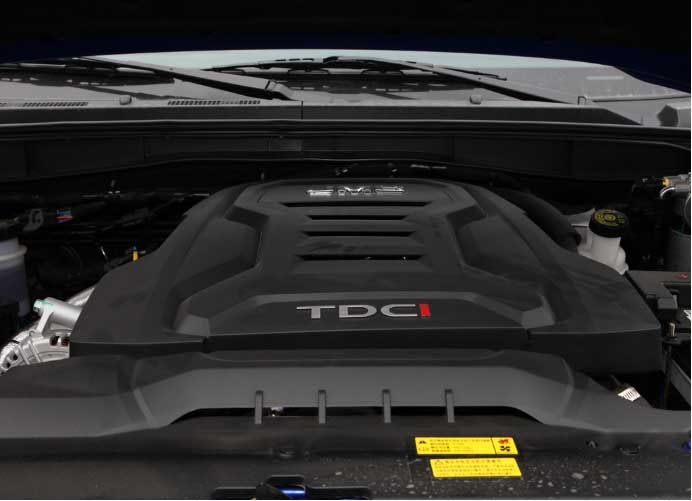 皮卡域虎7联合江铃与福特的优势资源,采用福特puma技术的柴油发动机