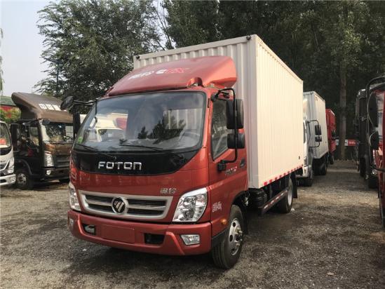 北京福田厢式货车奥铃速运报价及图片