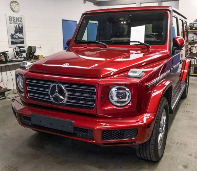 21款奔驰g350柴油越野 现车落地多少钱