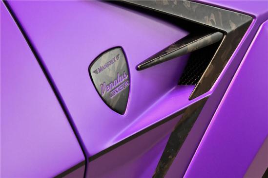 迈莎锐兰博基尼urus高级定制紫黑渐变实拍-车讯网