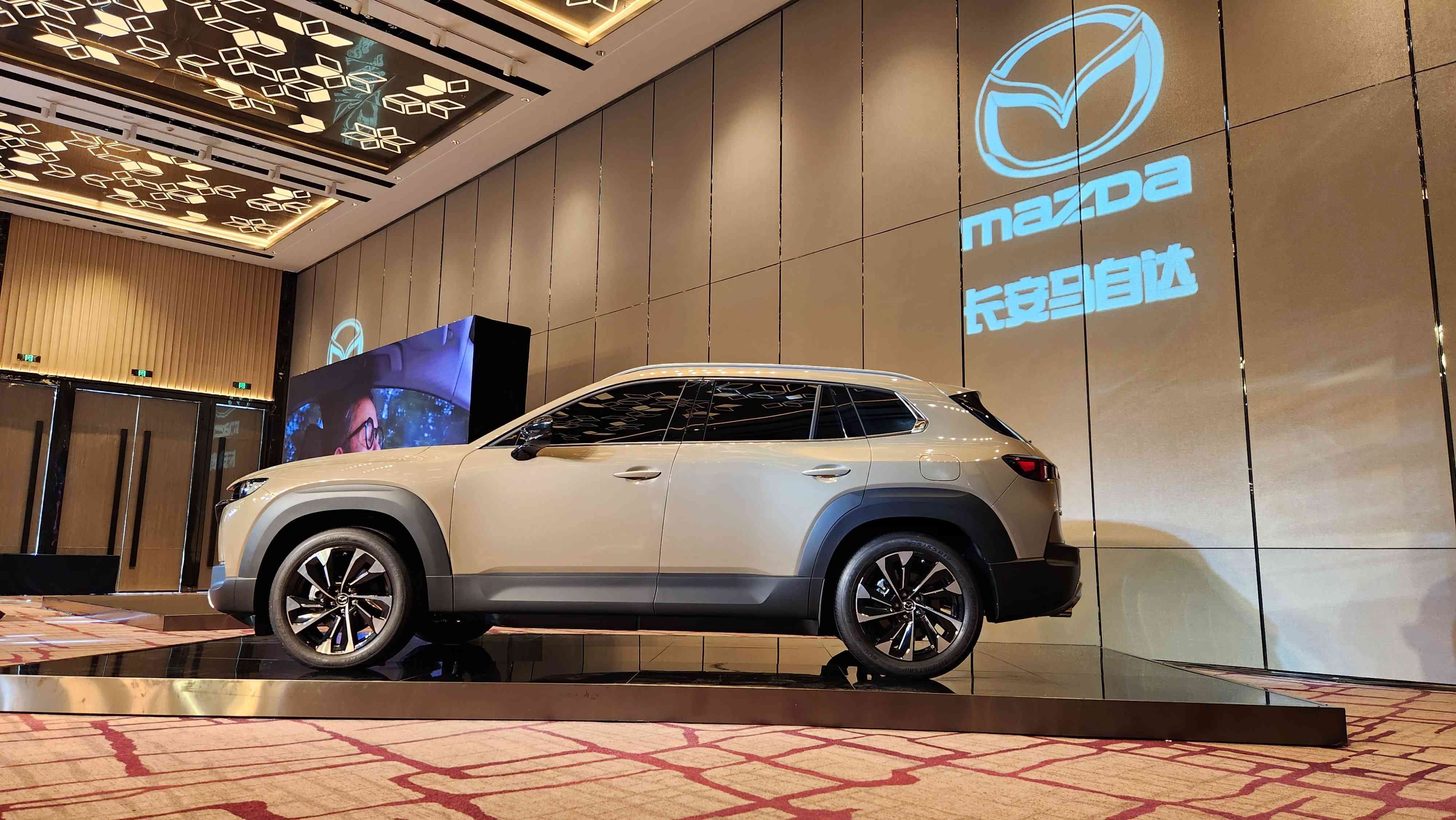 长风破浪春启北国长安马自达mazdacx50亮相长春