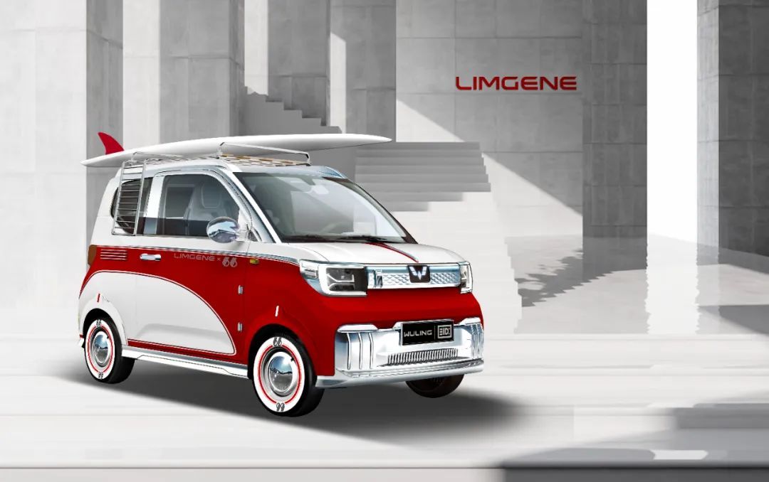 上汽通用五菱x凌际gameboy特别版车型gtshow全球首发