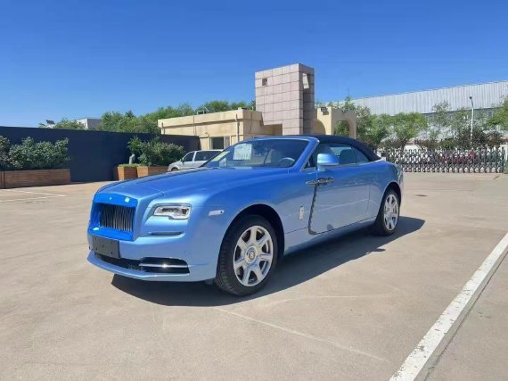 劳斯莱斯曜影巴拉蓝专属定制敞篷跑车